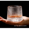 Rolling Base Whisky Rock Glass Tumbler 3 Pieces